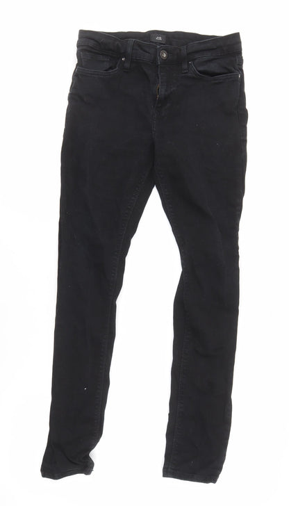 Mens UK Size 30 River Island Slim Fit Skinny Black Jeans