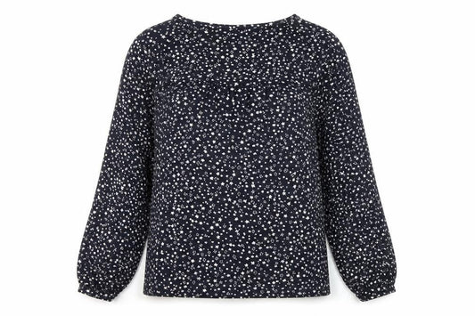 Womens UK Size 6 Joules Blue Basic Blouse