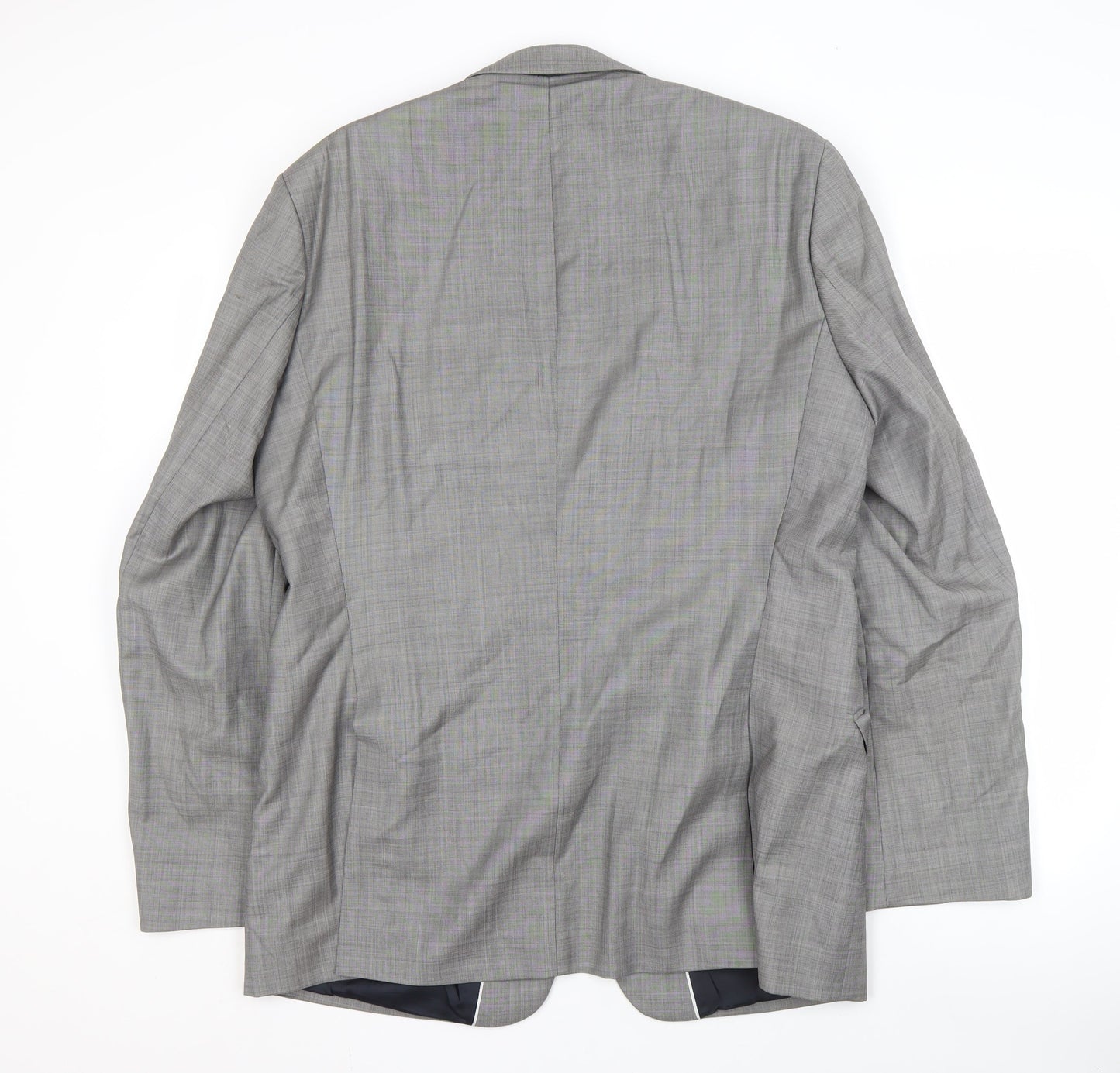 Mens UK Size 44 Jeff Banks Regular Grey Suit Jacket