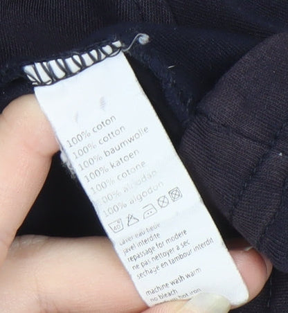 Hugo Boss Men's Black Check Polo Shirt L