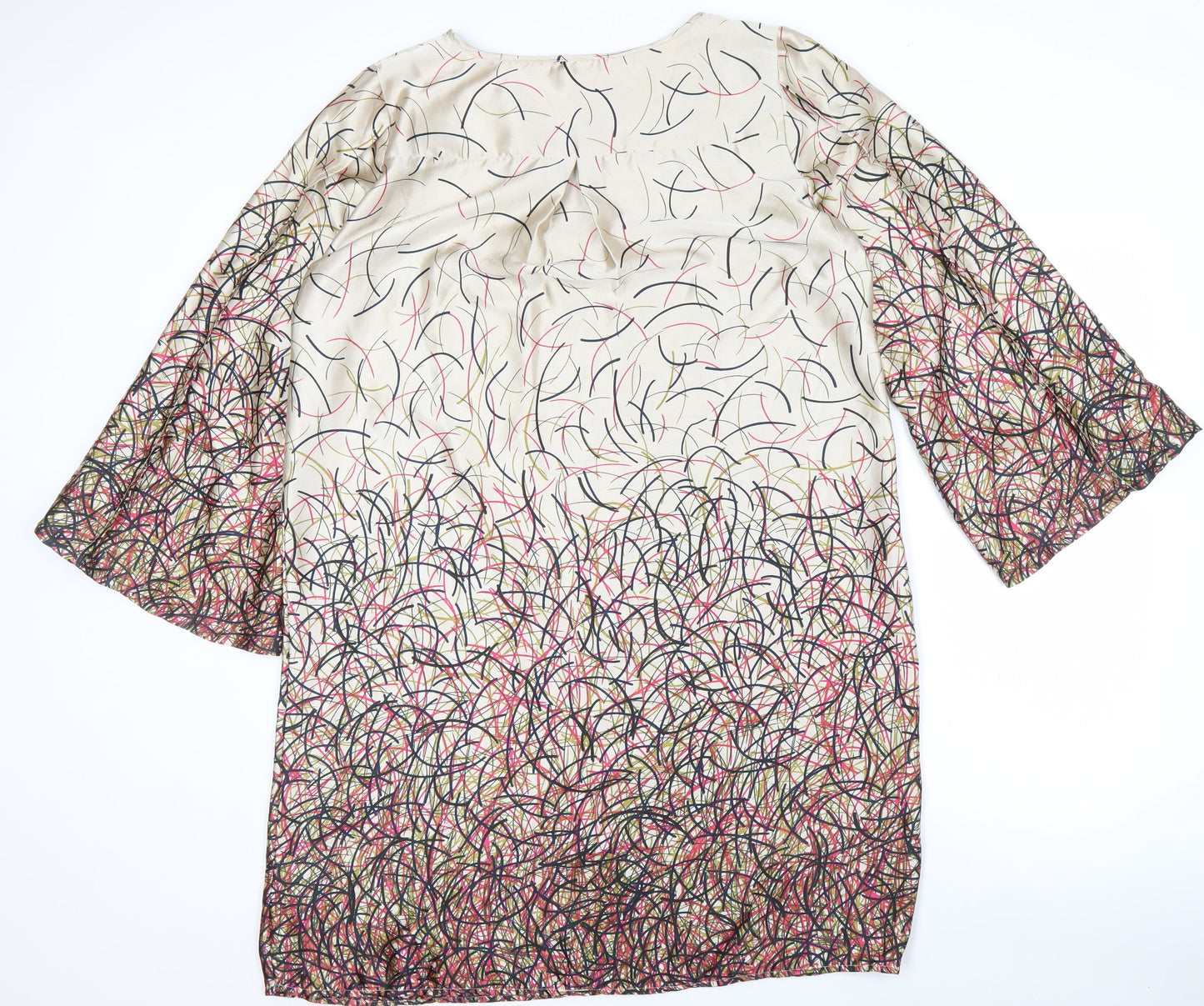 b.young Women's Multicoloured 3/4 Sleeve Dress