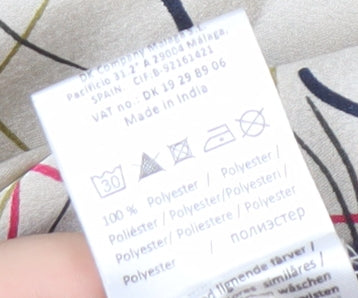 b.young Women's Multicoloured 3/4 Sleeve Dress