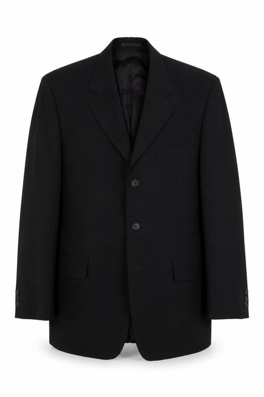 Pierre Cardin Men's Black Classic Blazer 38S