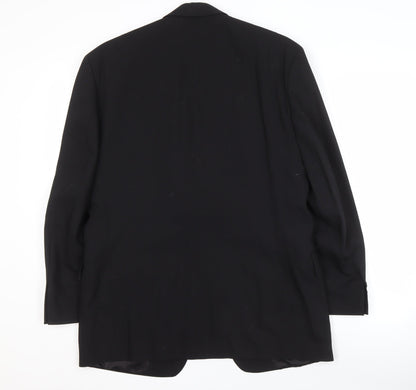 Pierre Cardin Men's Black Classic Blazer 38S