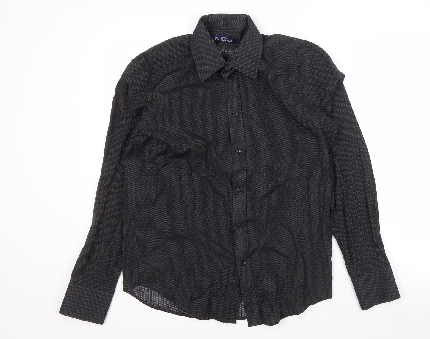 Ben Sherman Men's Black Long Sleeve Shirt S