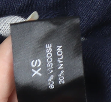 Maison de Nimes Men's XS Blue Striped Pullover Jumper