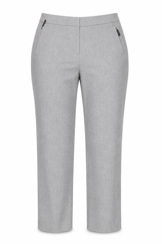 Womens UK Size 14 Viyella Classic Fit Business Casual Grey Trousers