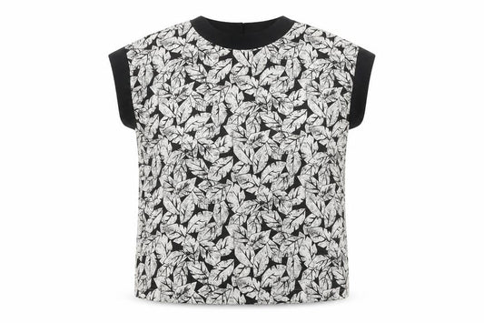Womens UK Size 12 Eastex Black Basic Blouse