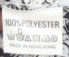 Womens UK Size 12 Eastex Black Basic Blouse
