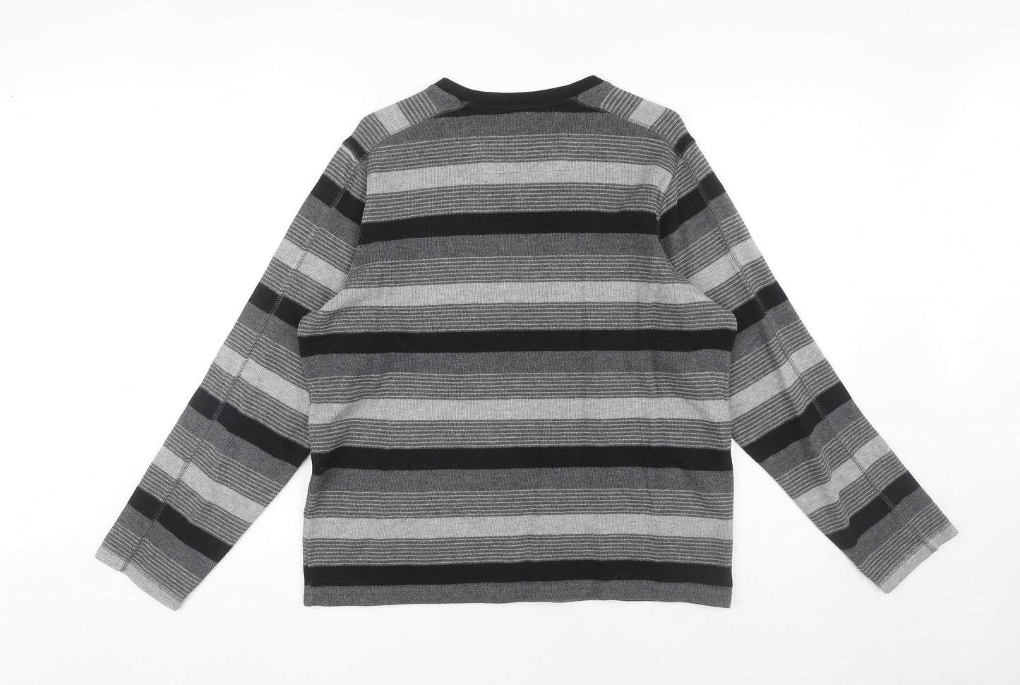 Jasper Conran Men's Grey V-Neck Pullover M