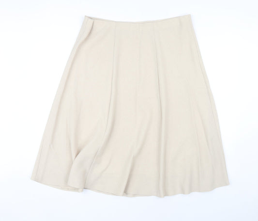 Honor Millburn Women's Beige Skirt Size 18 Polyester