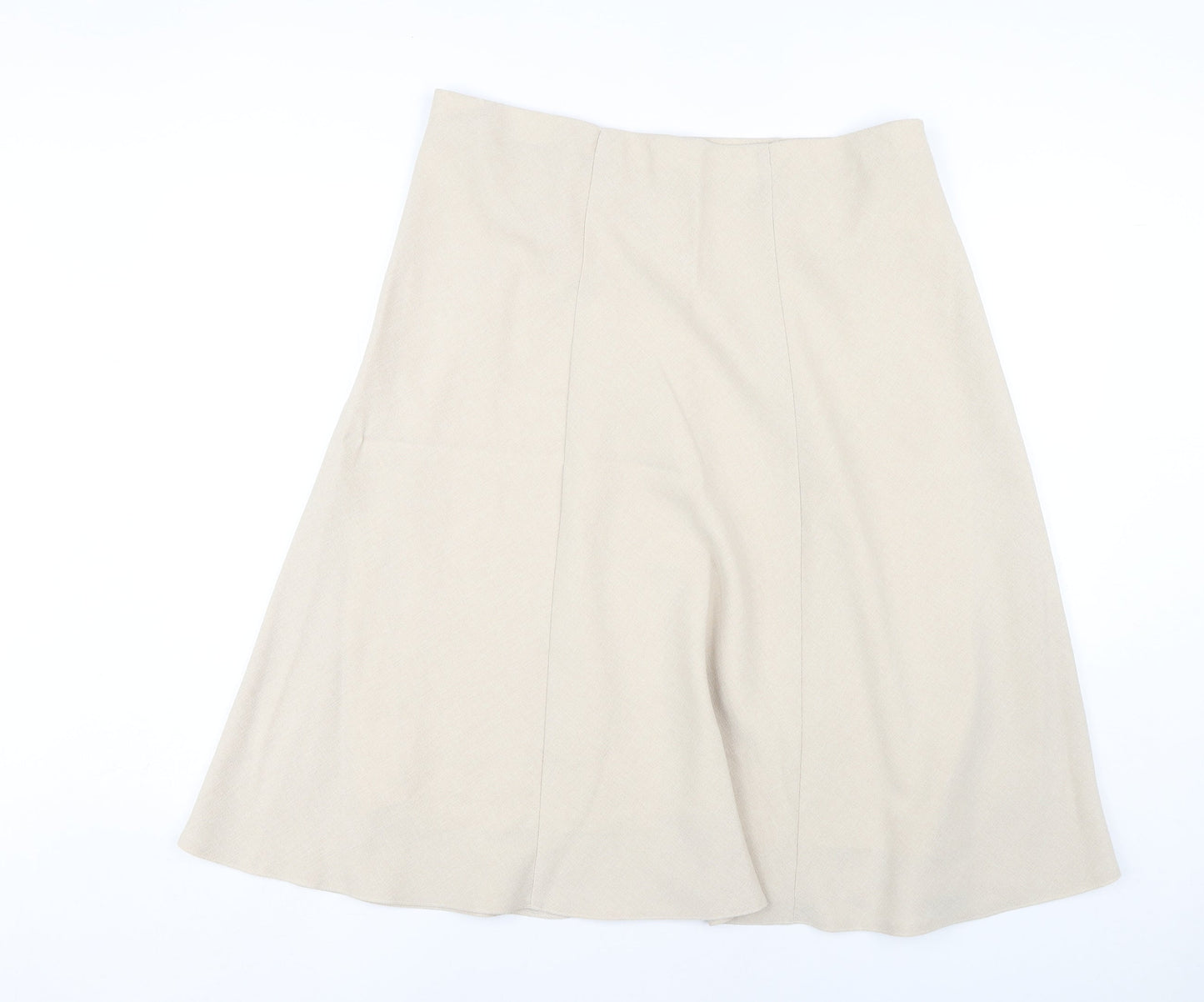 Honor Millburn Women's Beige Skirt Size 18 Polyester