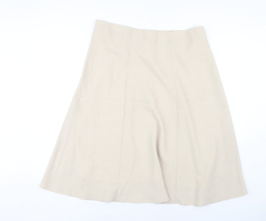 Honor Millburn Women's Beige Skirt Size 18 Polyester