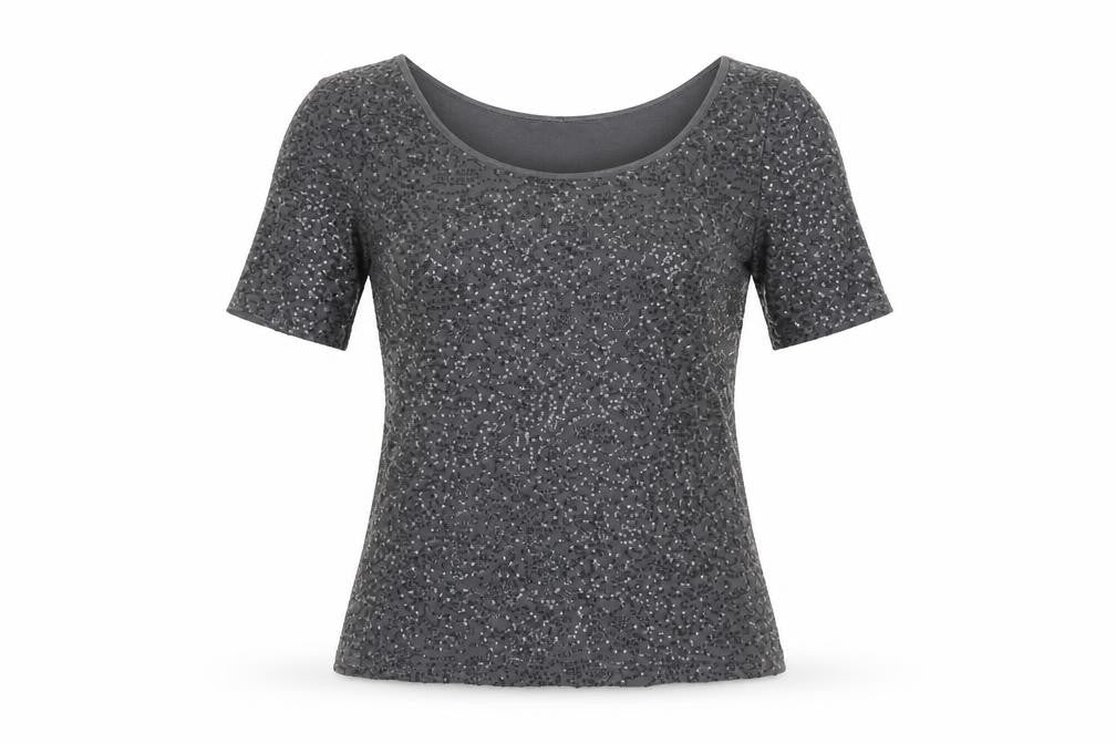 Womens UK Size XS Banana Republic Grey Basic T-Shirt