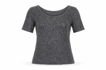 Womens UK Size XS Banana Republic Grey Basic T-Shirt