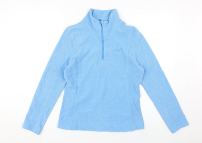 Gelert Women's Blue Henley Sweatshirt Size 8
