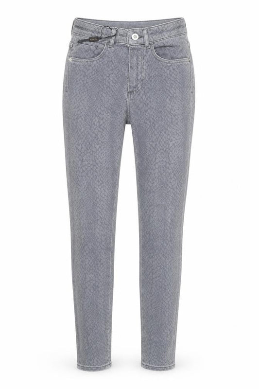 Front view of Massimo Dutti Women's Grey Skinny Jeans, size 6