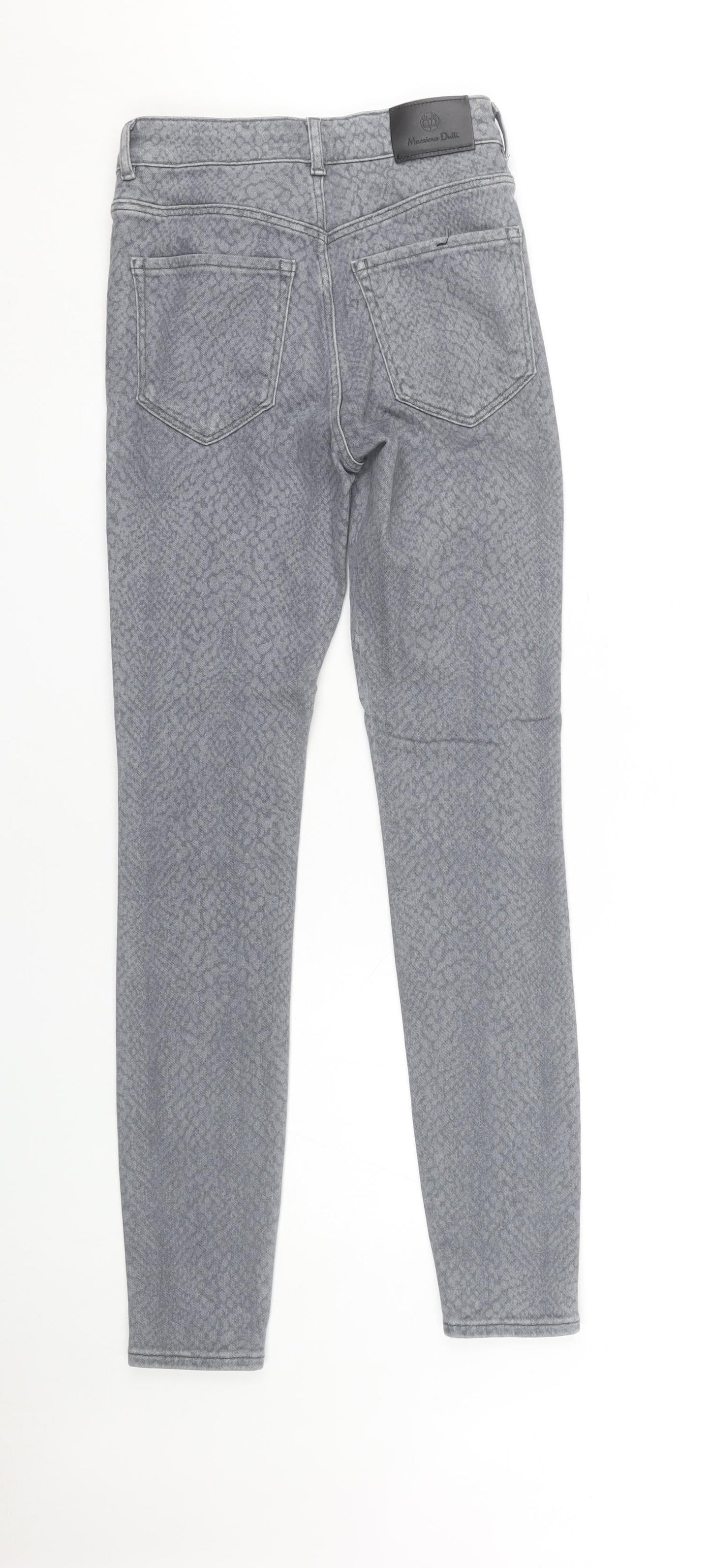 Massimo Dutti Women's Grey Skinny Jeans Size 6