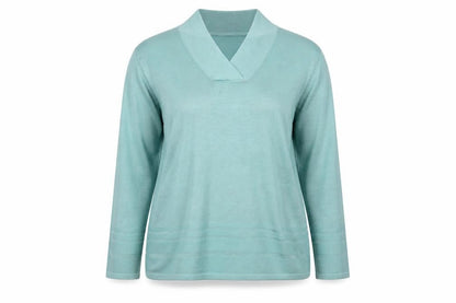 Womens UK Size 16 Eastex Blue Pullover Jumper