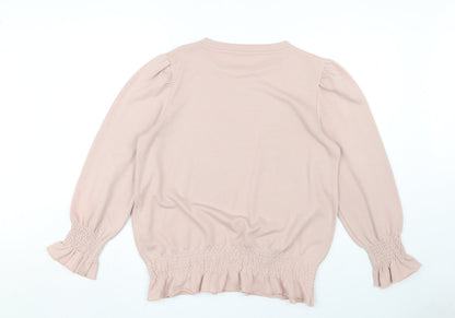 Jacqueline de Yong Women's Beige Pullover XL