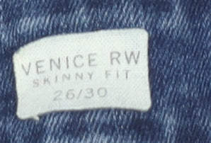 Womens UK Size 26 Tommy Hilfiger Slim Fit Skinny Blue Jeans
