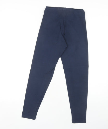 Womens UK Size S Nike  Leggings Blue Leggings