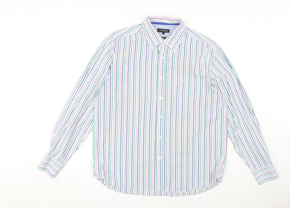 Mens UK Collar Size L Austin Reed Smart Multicoloured  Dress Shirt