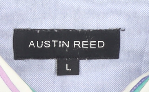Mens UK Collar Size L Austin Reed Smart Multicoloured  Dress Shirt