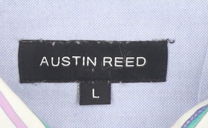 Mens UK Collar Size L Austin Reed Smart Multicoloured  Dress Shirt