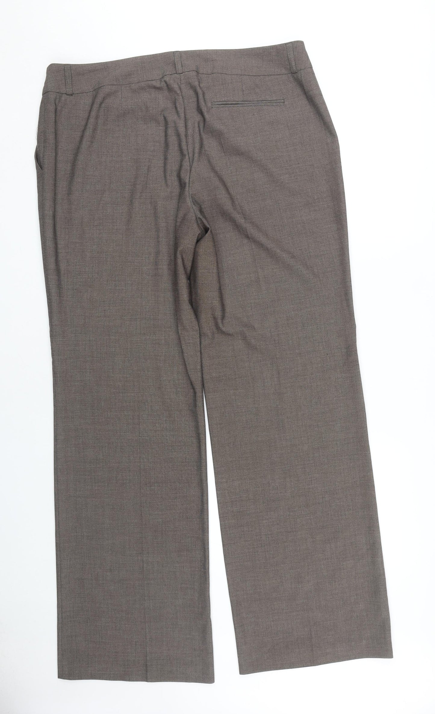 s.Oliver Women's Brown Dress Pants UK 20
