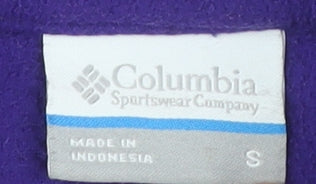 Columbia Women's Purple Jacket, Size S, Outdoor Wear