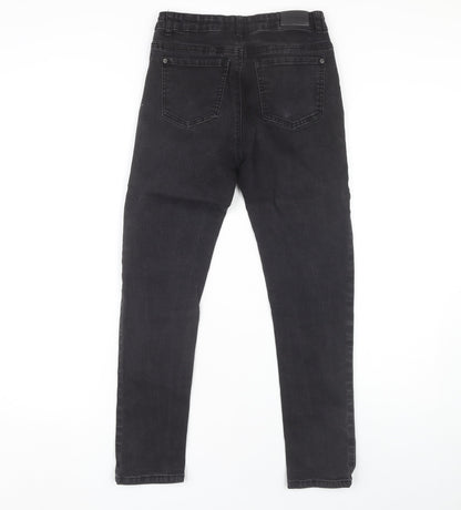 Firetrap Boys Black Skinny Jeans, Size 13 Years