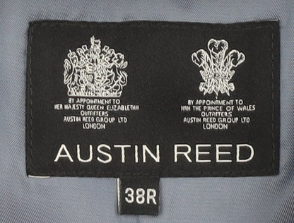 Austin Reed Men's Grey Blazer 38R Wool Formal Jacket