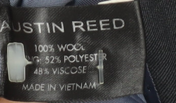 Austin Reed Men's Grey Blazer 38R Wool Formal Jacket