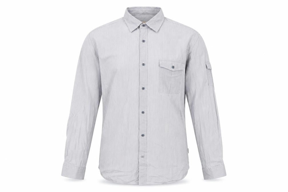 Mens UK Collar Size 16 Ted Baker Smart Grey  Dress Shirt