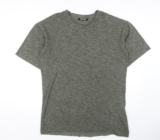 Firetrap Grey Jersey T-Shirt - Unisex Adults L