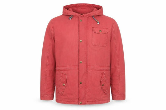 Mens UK Size L Jasper Conran Red Parka Coat