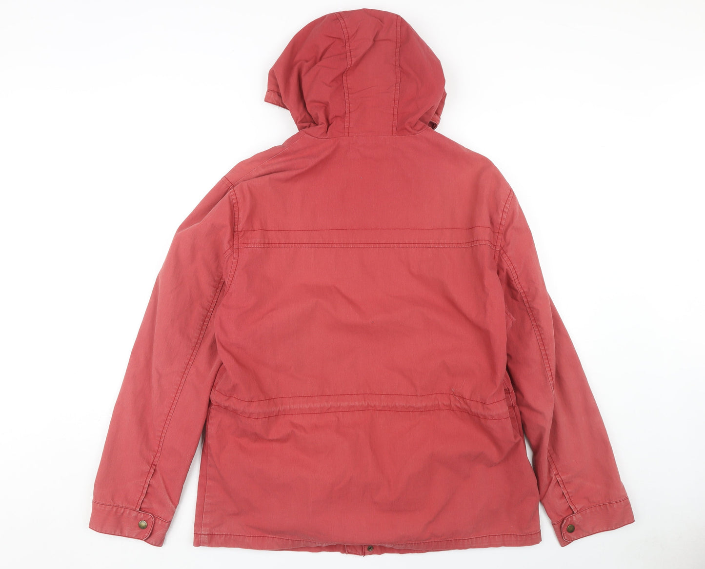 Mens UK Size L Jasper Conran Red Parka Coat