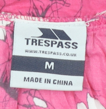 Womens UK Size M Trespass Pink Camisole Tank