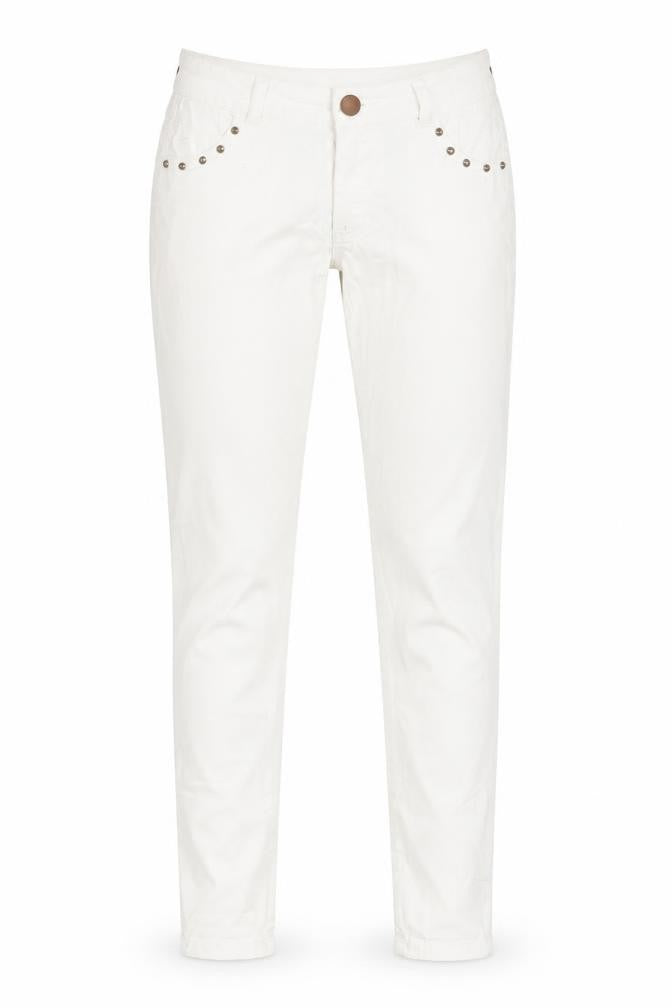 Womens UK Size 8 Clockhouse Slim Fit Skinny White Jeans