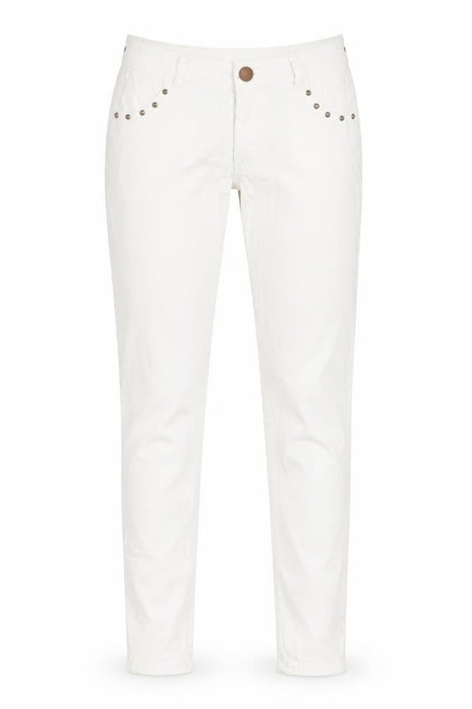 Womens UK Size 8 Clockhouse Slim Fit Skinny White Jeans