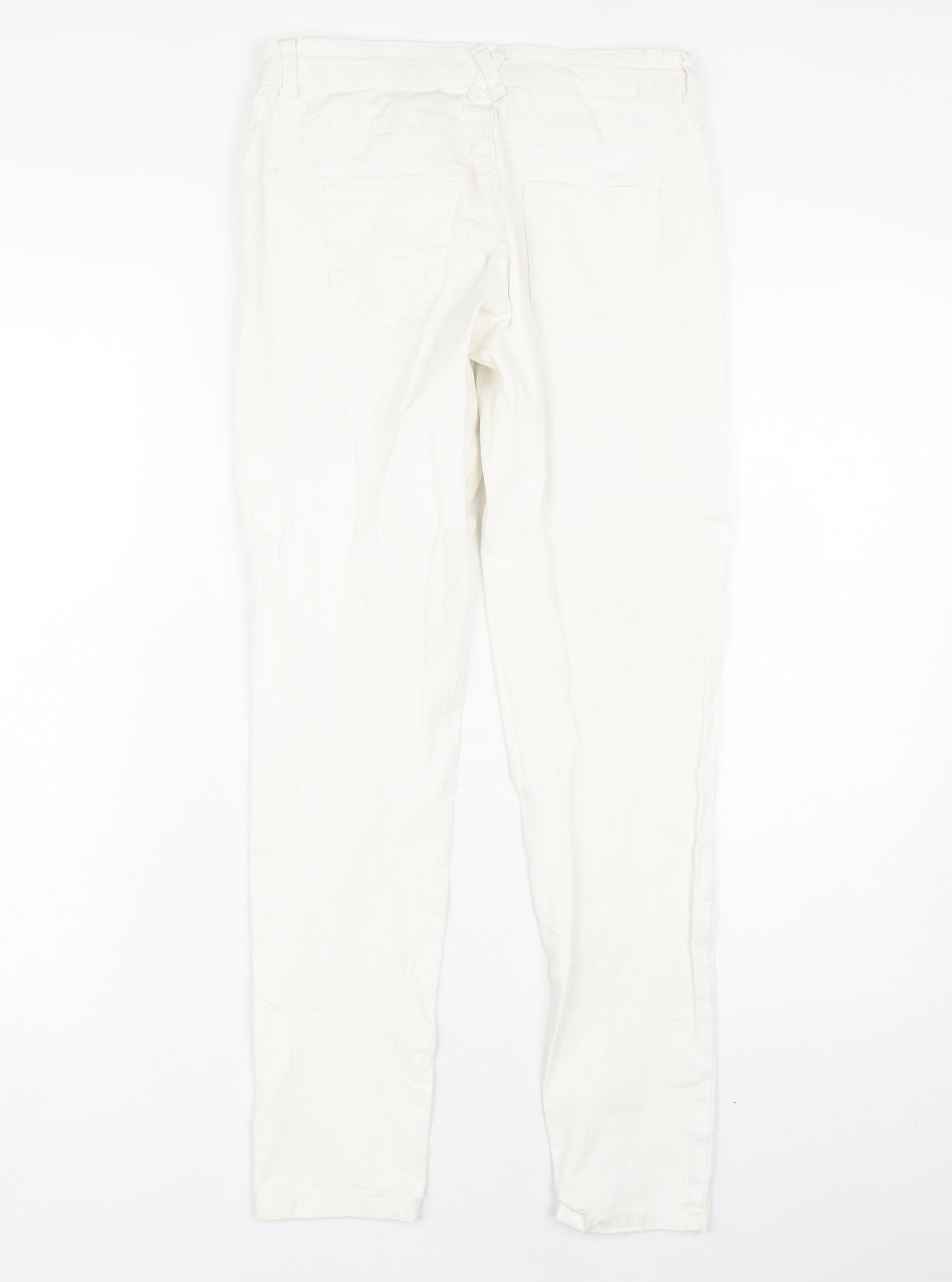 Clockhouse Women’s White Skinny Jeans Size 8