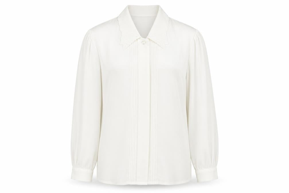 Womens UK Size 12 Eastex White Basic Blouse
