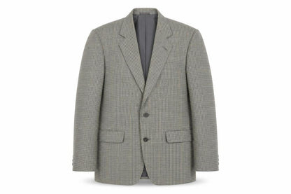 Centaur Men's Grey 40 Blazer, Check Pattern, Vintage