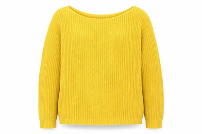 Womens UK Size M Tokyo Laundry Yellow Pullover Jumper