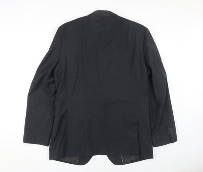 Jeff Banks Men's Grey Blazer, 42 Regular Fit, Formal Wear