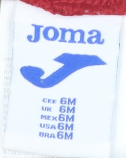 Joma Unisex Baby Red Shorts, 6-9 Months - Play Activewear