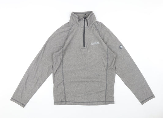 Mens UK Size S Regatta Grey Full Zip Sweatshirt