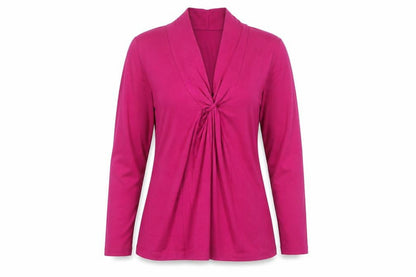 Womens UK Size S Austin Reed Pink Basic Blouse