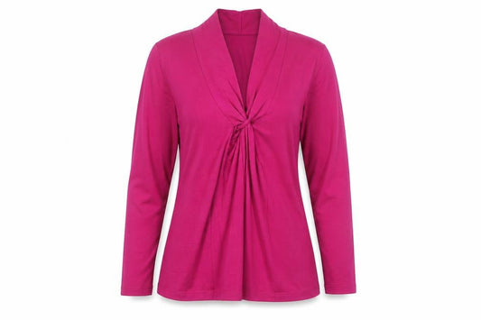 Womens UK Size S Austin Reed Pink Basic Blouse